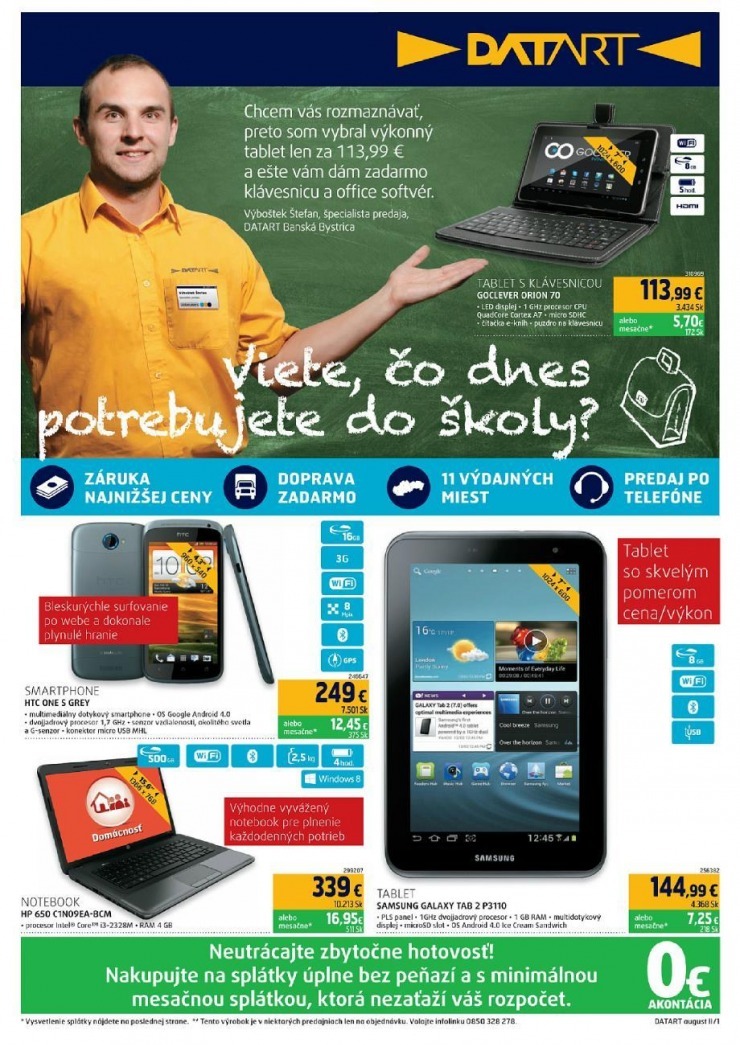 let�k Datart ak�n� ponuka strana 1