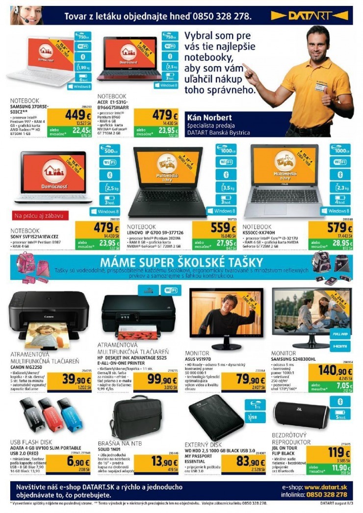 let�k Datart ak�n� ponuka strana 3