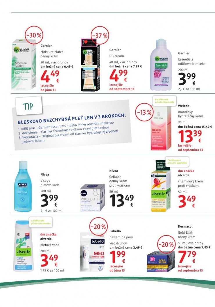 let�k akciov� let�k dm drogerie strana 6