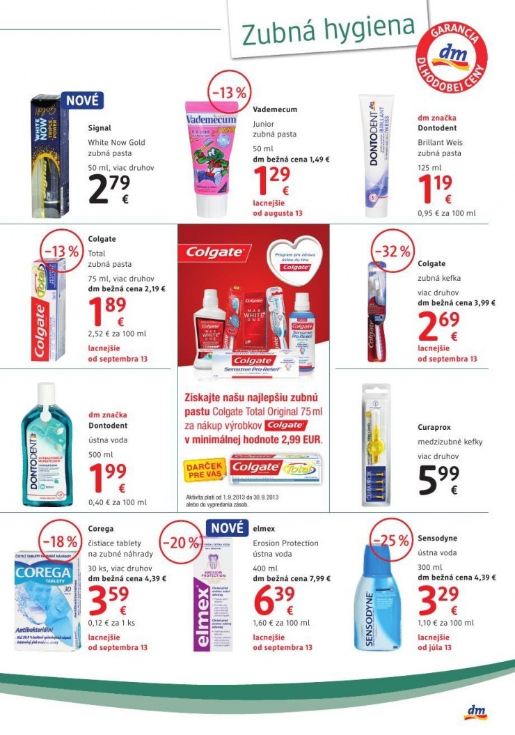 let�k akciov� let�k dm drogerie strana 13