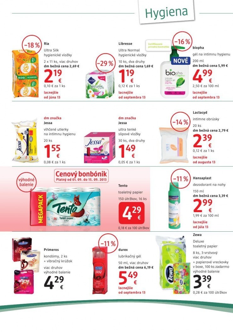 let�k akciov� let�k dm drogerie strana 16