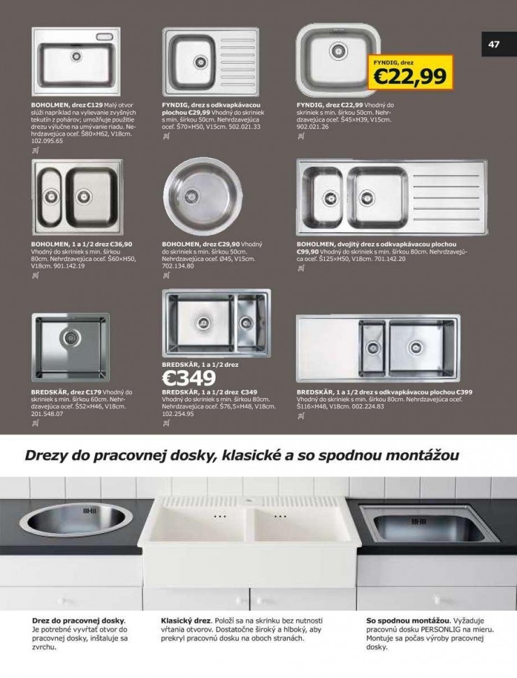 let�k katal�g Ikea kuchyne 2014 strana 47