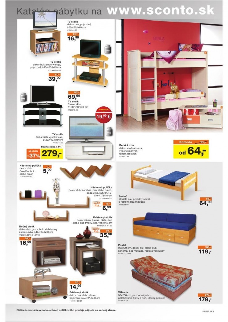 let�k ak�n� ponuka Sconto strana 14