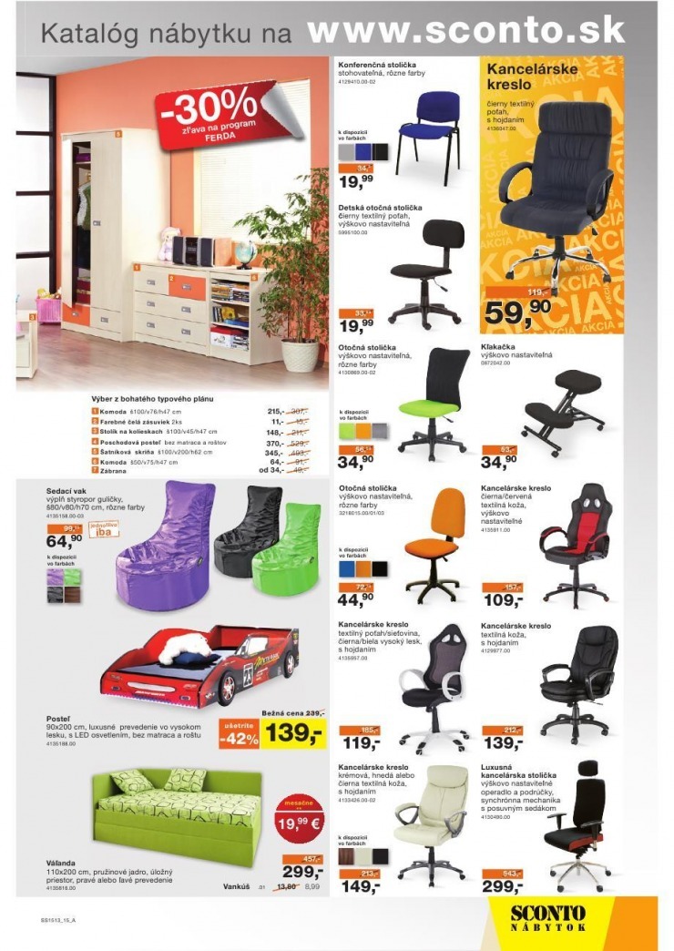 let�k ak�n� ponuka Sconto strana 15