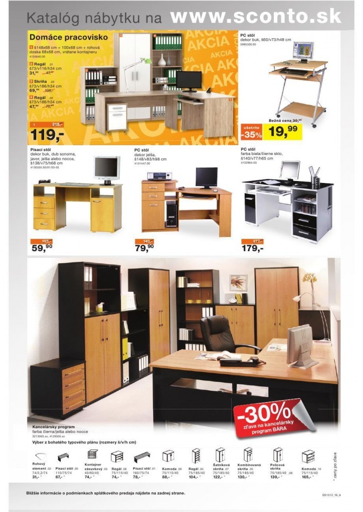 let�k ak�n� ponuka Sconto strana 16