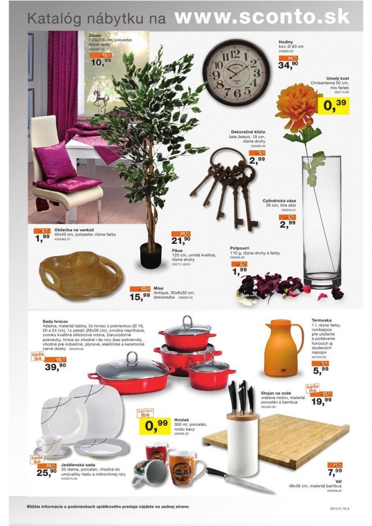 let�k ak�n� ponuka Sconto strana 18