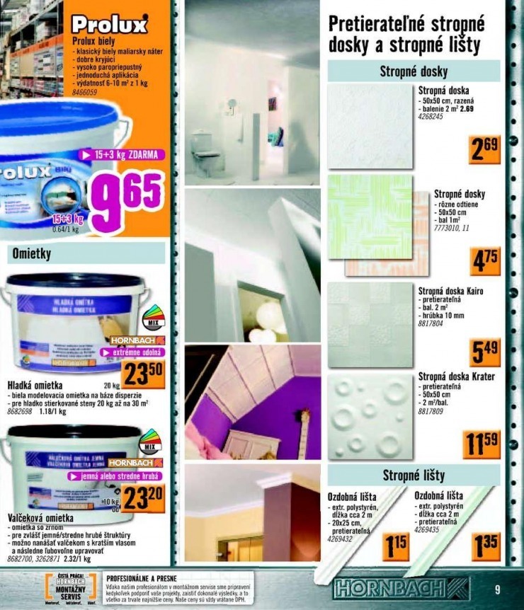 let�k ak�n� katal�g HORNBACH strana 9