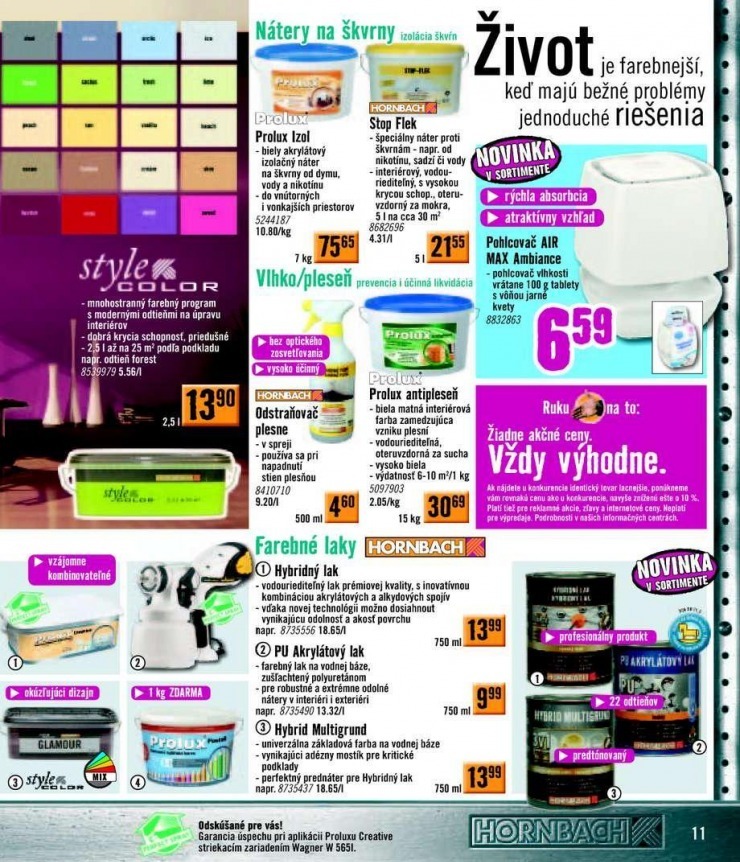 let�k ak�n� katal�g HORNBACH strana 11