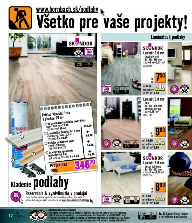 let�k ak�n� katal�g HORNBACH strana 12
