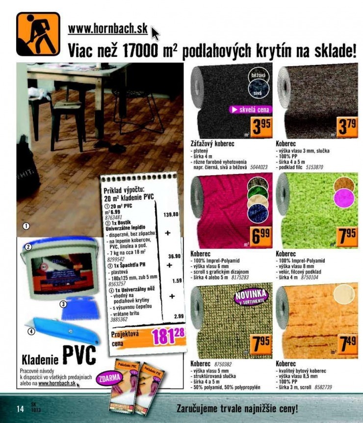 let�k ak�n� katal�g HORNBACH strana 14