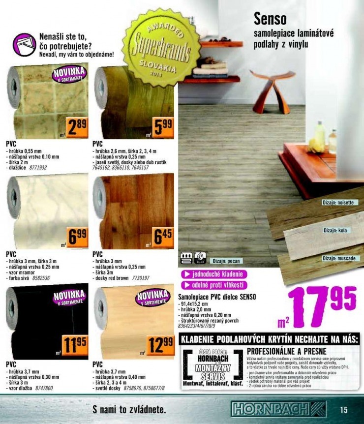 let�k ak�n� katal�g HORNBACH strana 15