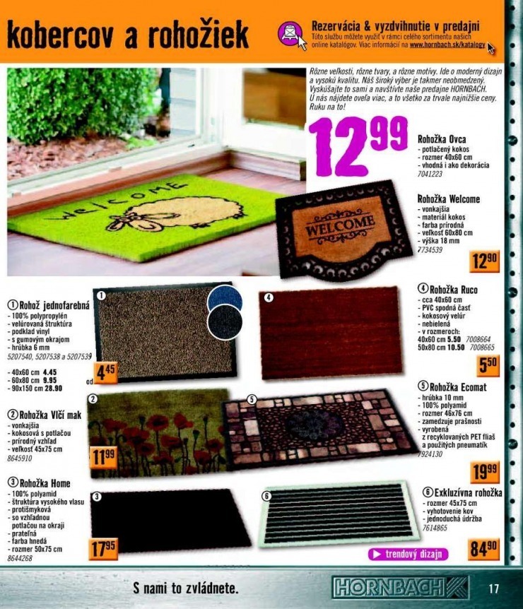 let�k ak�n� katal�g HORNBACH strana 17