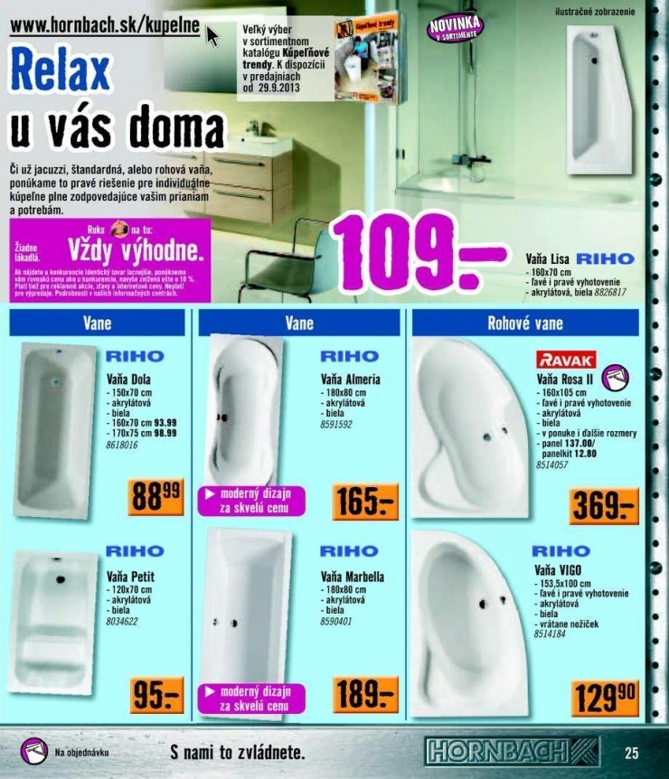 let�k ak�n� katal�g HORNBACH strana 25