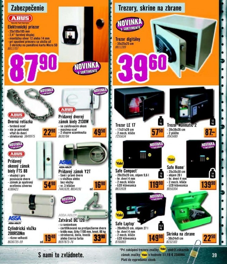 let�k ak�n� katal�g HORNBACH strana 39