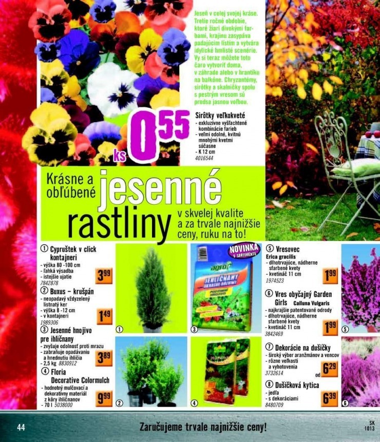 let�k ak�n� katal�g HORNBACH strana 44