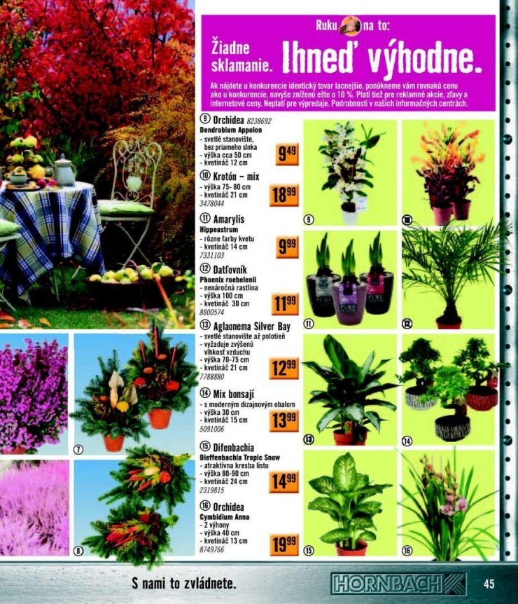 let�k ak�n� katal�g HORNBACH strana 45