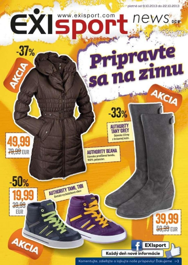 let�k EXIsport let�k - pripravte sa na zimu strana 1