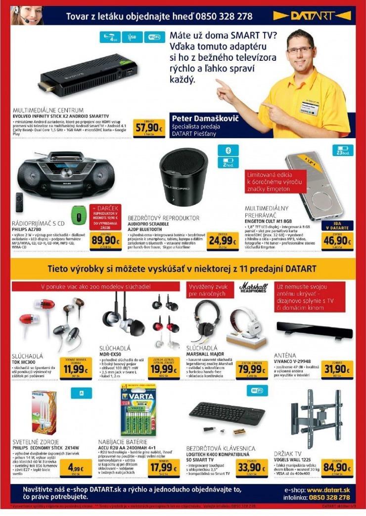 let�k ak�n� let�k Datart strana 9