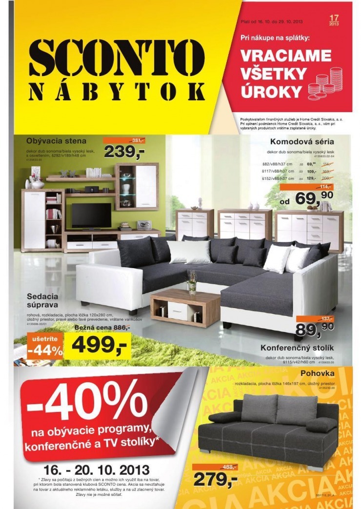 let�k aktu�lna ponuka Sconto strana 1