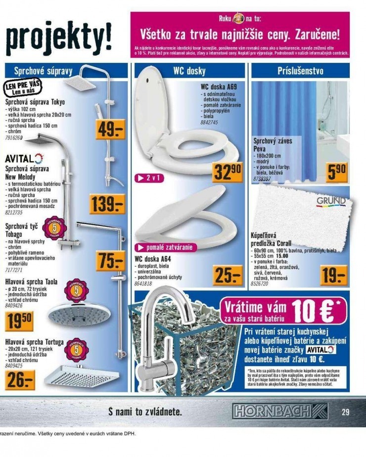let�k HORNBACH ak�n� let�k strana 29