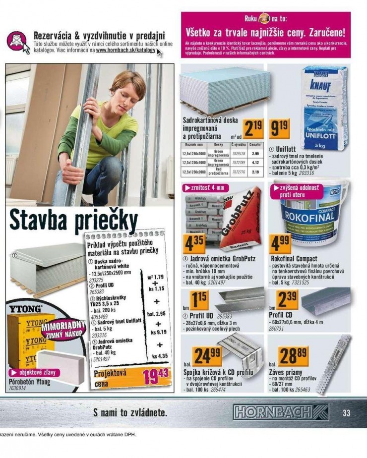 let�k HORNBACH ak�n� let�k strana 33