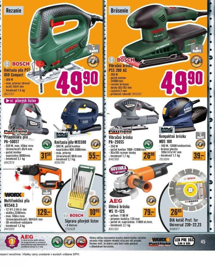 let�k HORNBACH ak�n� let�k strana 45