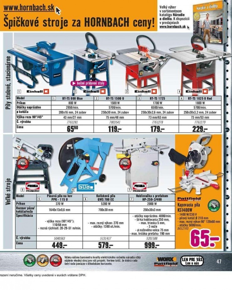 let�k HORNBACH ak�n� let�k strana 47
