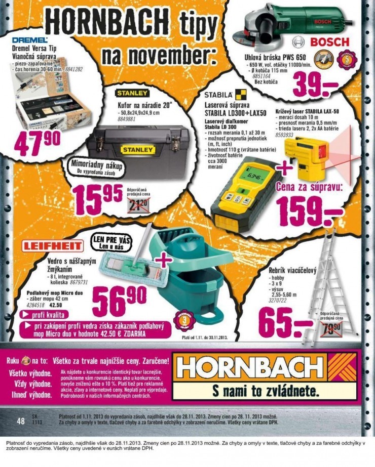 let�k HORNBACH ak�n� let�k strana 48