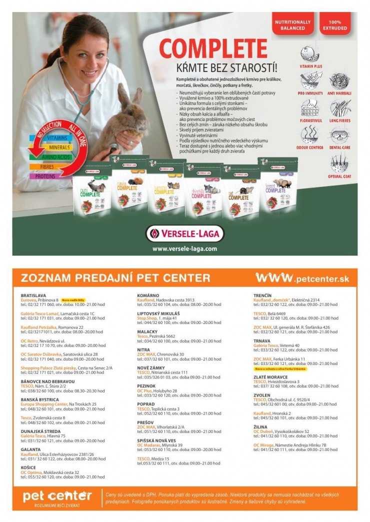 let�k aktu�lny let�k Pet Center strana 12