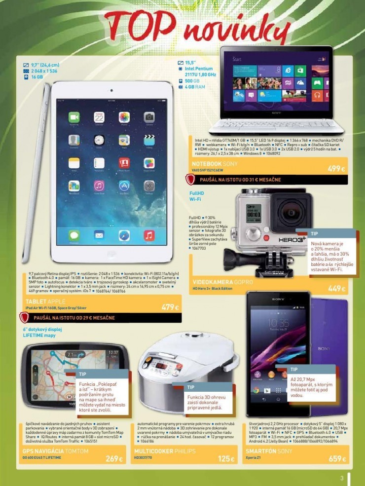 let�k NAY Elektrodom let�k - TOP novinky strana 3