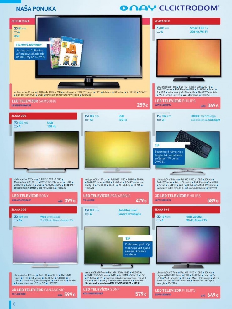 let�k NAY Elektrodom let�k - TOP novinky strana 8
