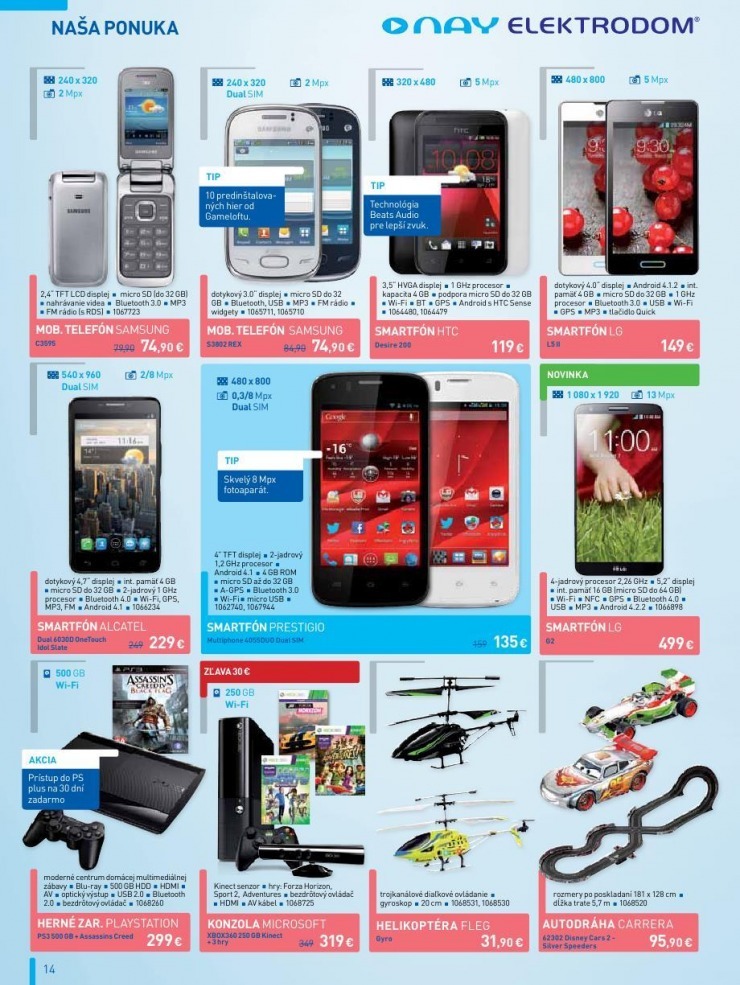 let�k NAY Elektrodom let�k - TOP novinky strana 14