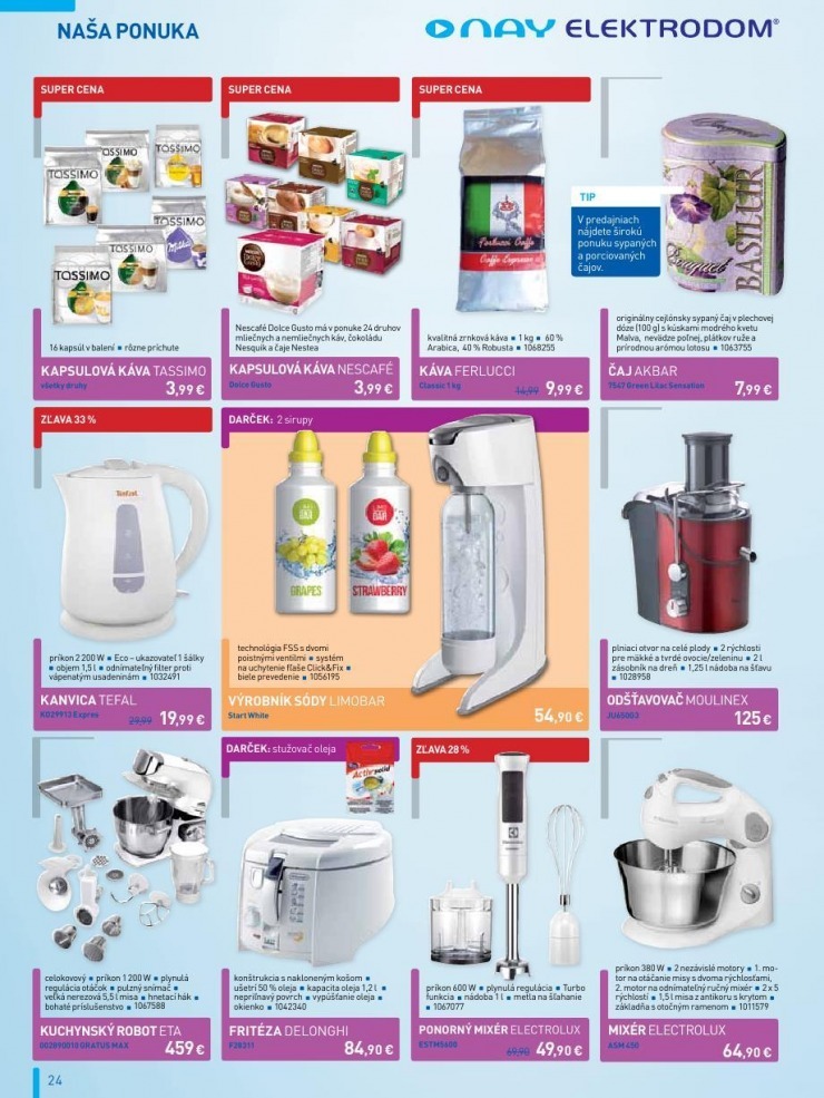 let�k NAY Elektrodom let�k - TOP novinky strana 24