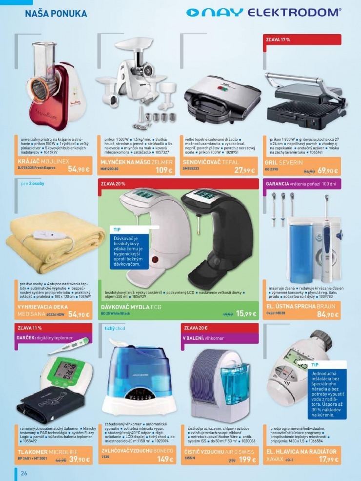 let�k NAY Elektrodom let�k - TOP novinky strana 26