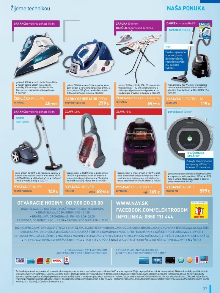 let�k NAY Elektrodom let�k - TOP novinky strana 27