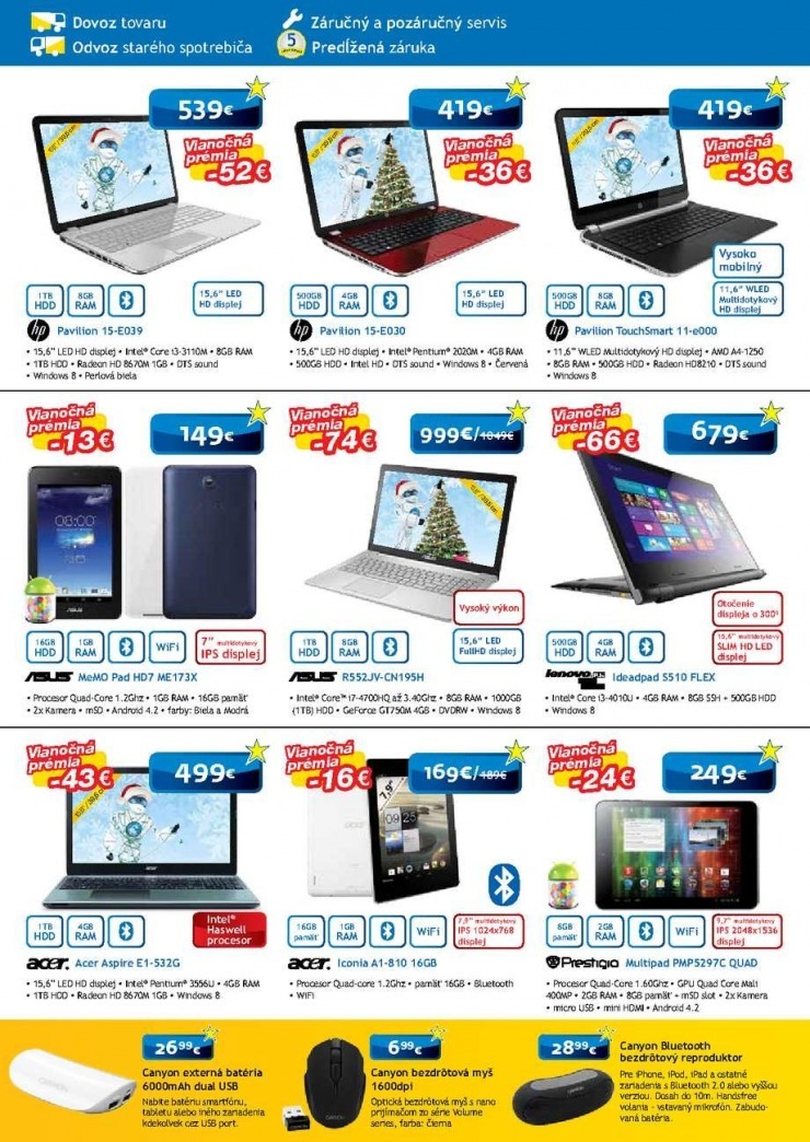let�k Euronics ponuka - Viano�n� pr�mie strana 2