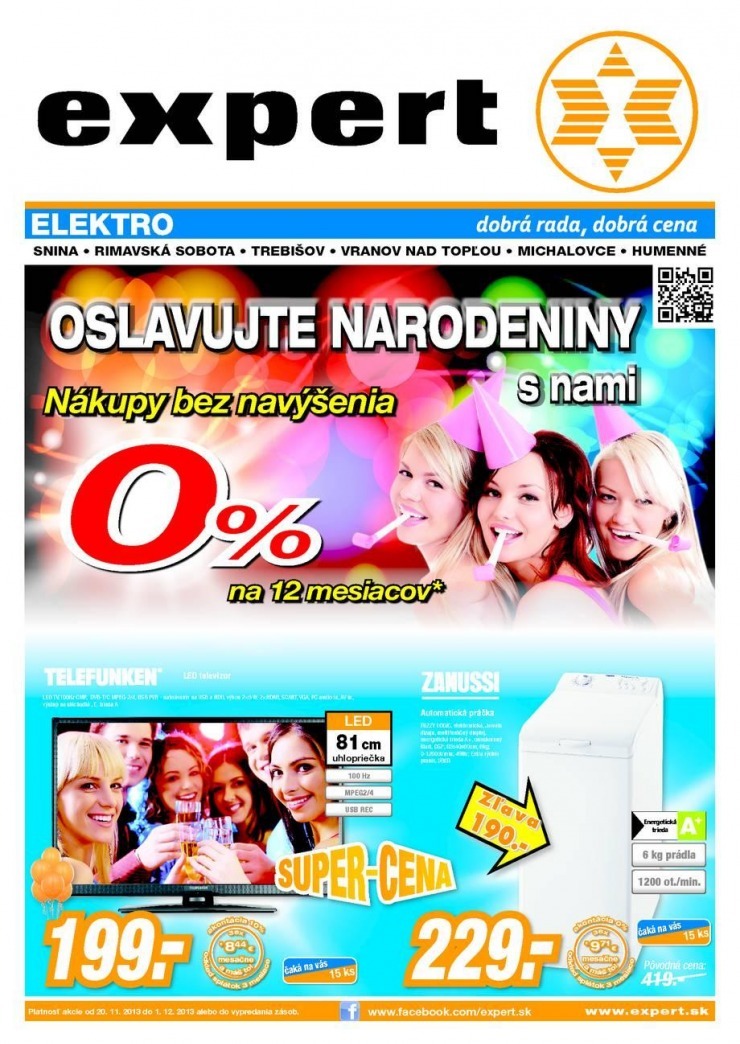 let�k Expert Elektro let�k - narodeniny strana 1