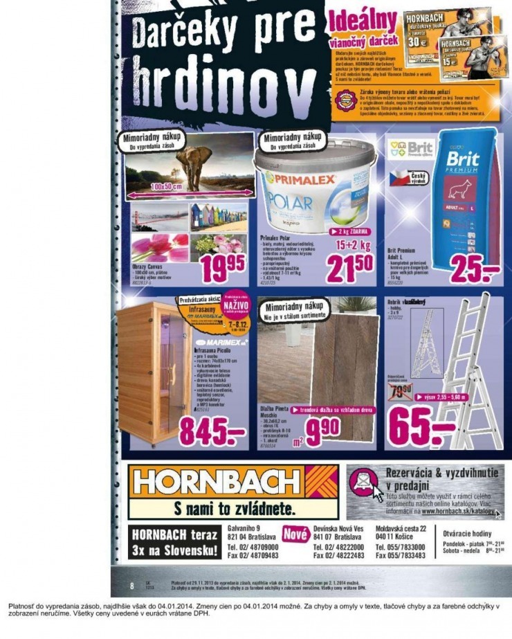 let�k mimoriadn� let�k HORNBACH strana 8