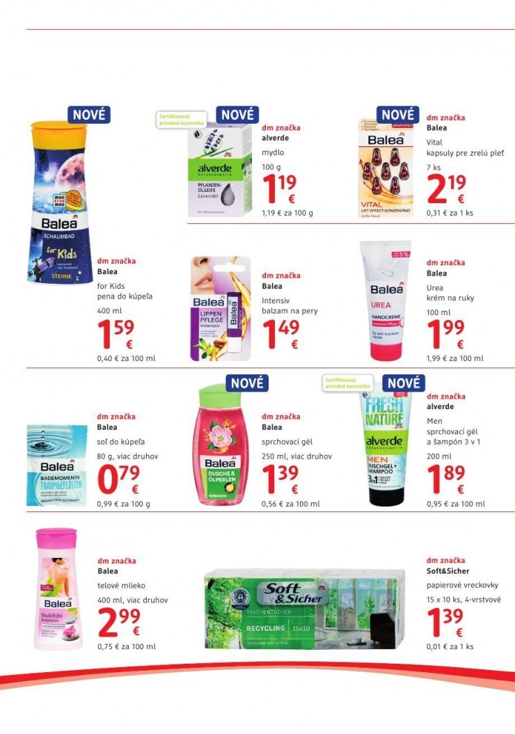 let�k ak�n� let�k dm drogerie strana 24