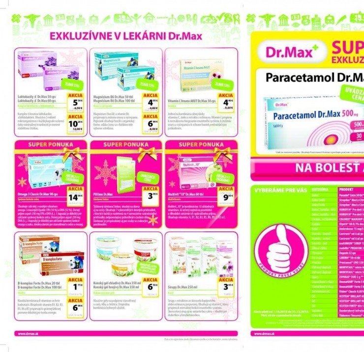 let�k Dr.Max extra ponuka strana 1