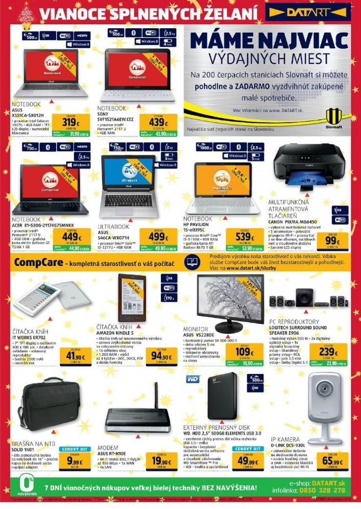 let�k �peci�lny let�k Datart strana 12