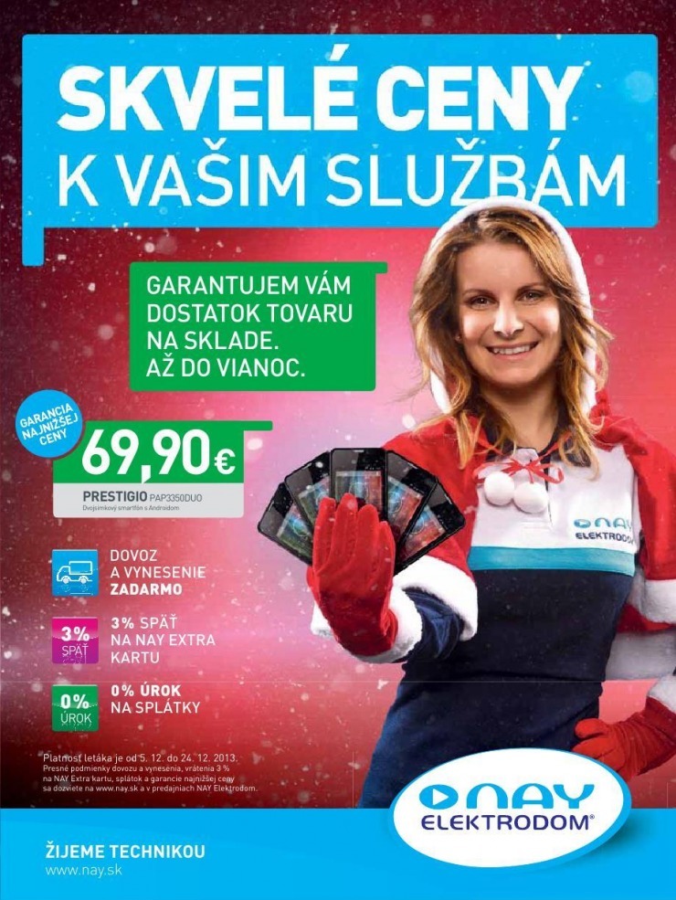 let�k NAY Elektrodom - �tedr� n�dielka strana 1