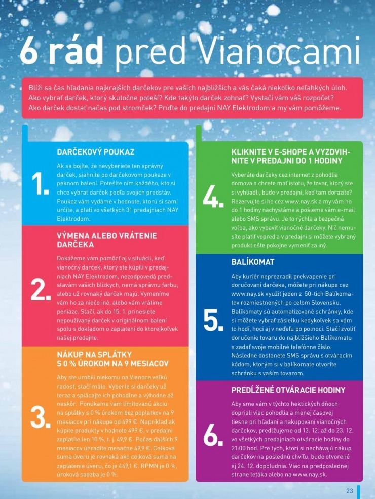 let�k NAY Elektrodom - �tedr� n�dielka strana 23