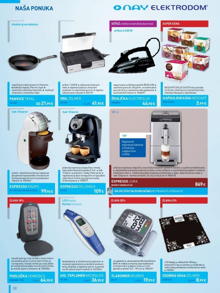 let�k NAY Elektrodom - �tedr� n�dielka strana 30