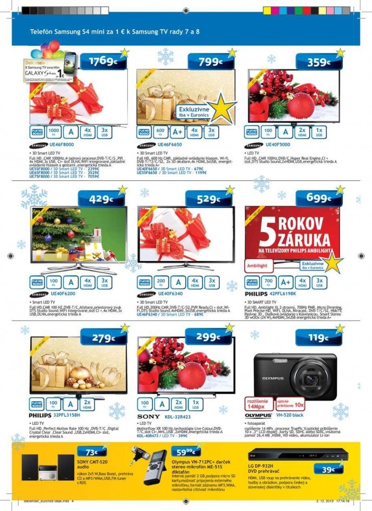 let�k Euronics �peci�lna ponuka strana 4