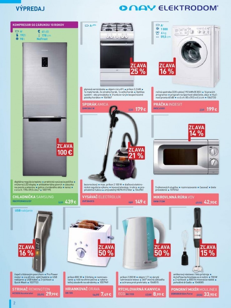 let�k NAY Elektrodom - ak�n� v�predaj strana 2