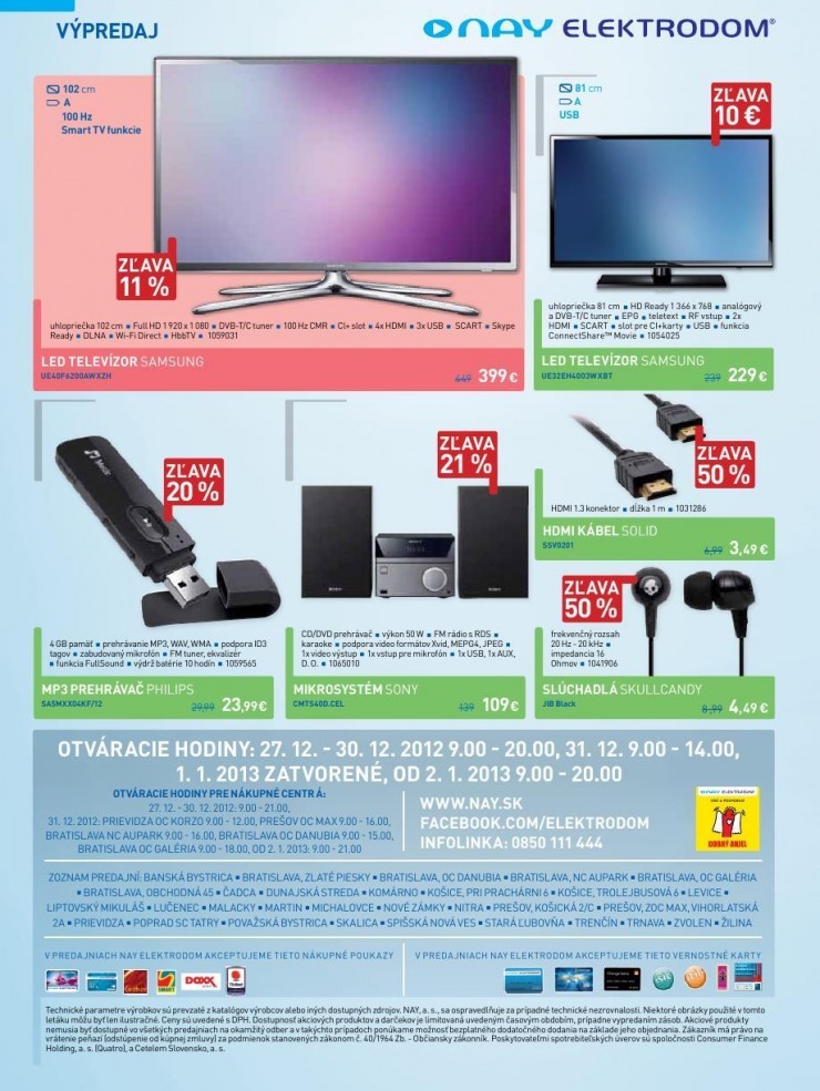 let�k NAY Elektrodom - ak�n� v�predaj strana 4