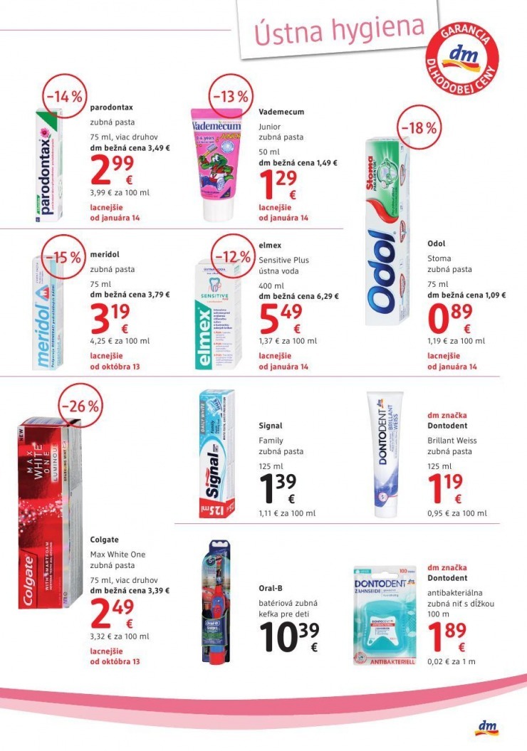 let�k ak�n� Journal dm drogerie strana 17