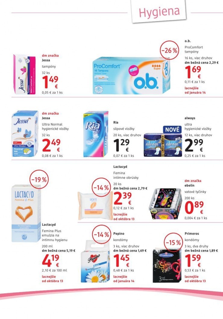 let�k ak�n� Journal dm drogerie strana 18