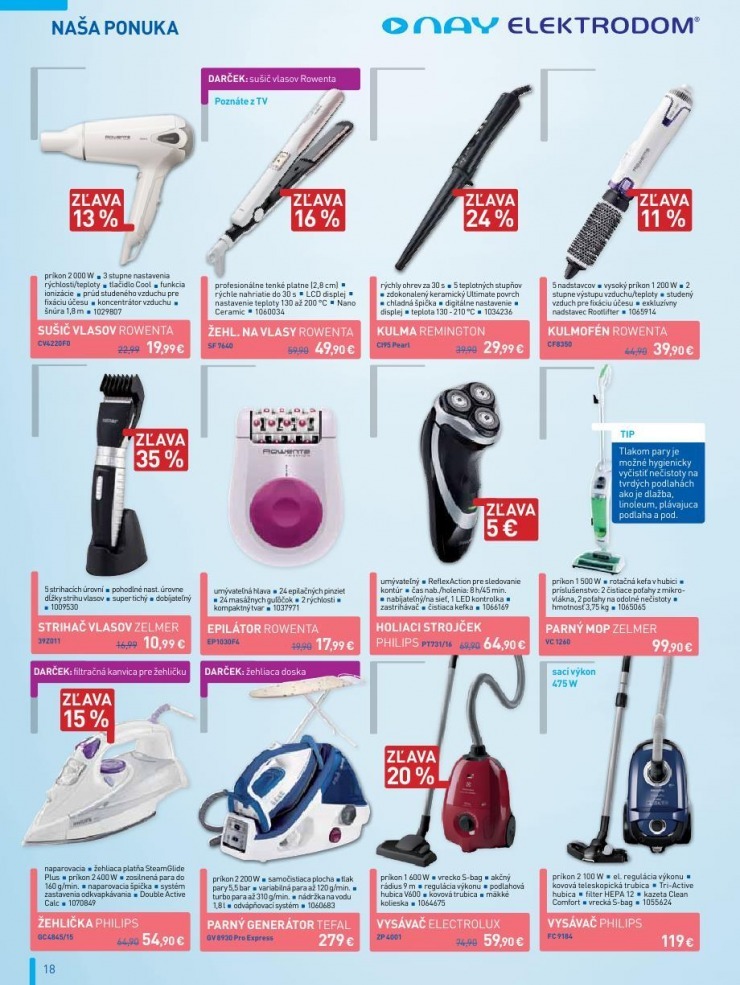 let�k exkluz�vny let�k NAY Elektrodom strana 18